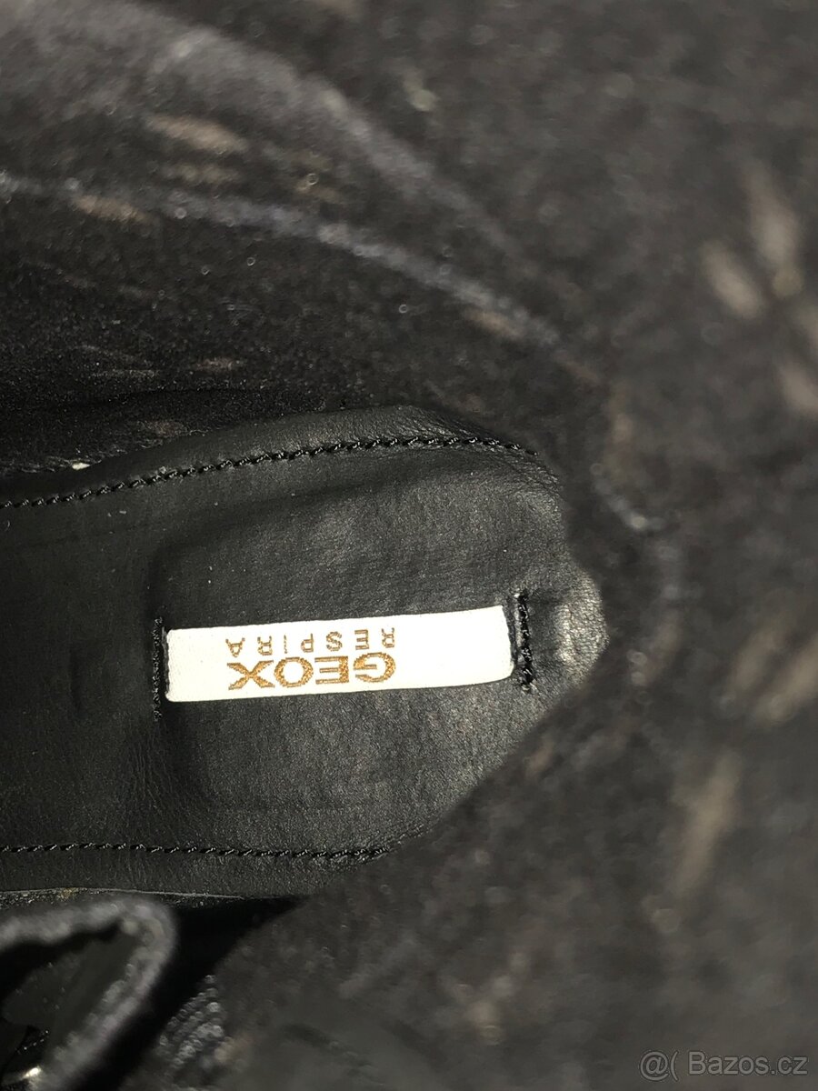 GEOX Respira dámské kožené kozačky Amphibiox vel. 37 - 9