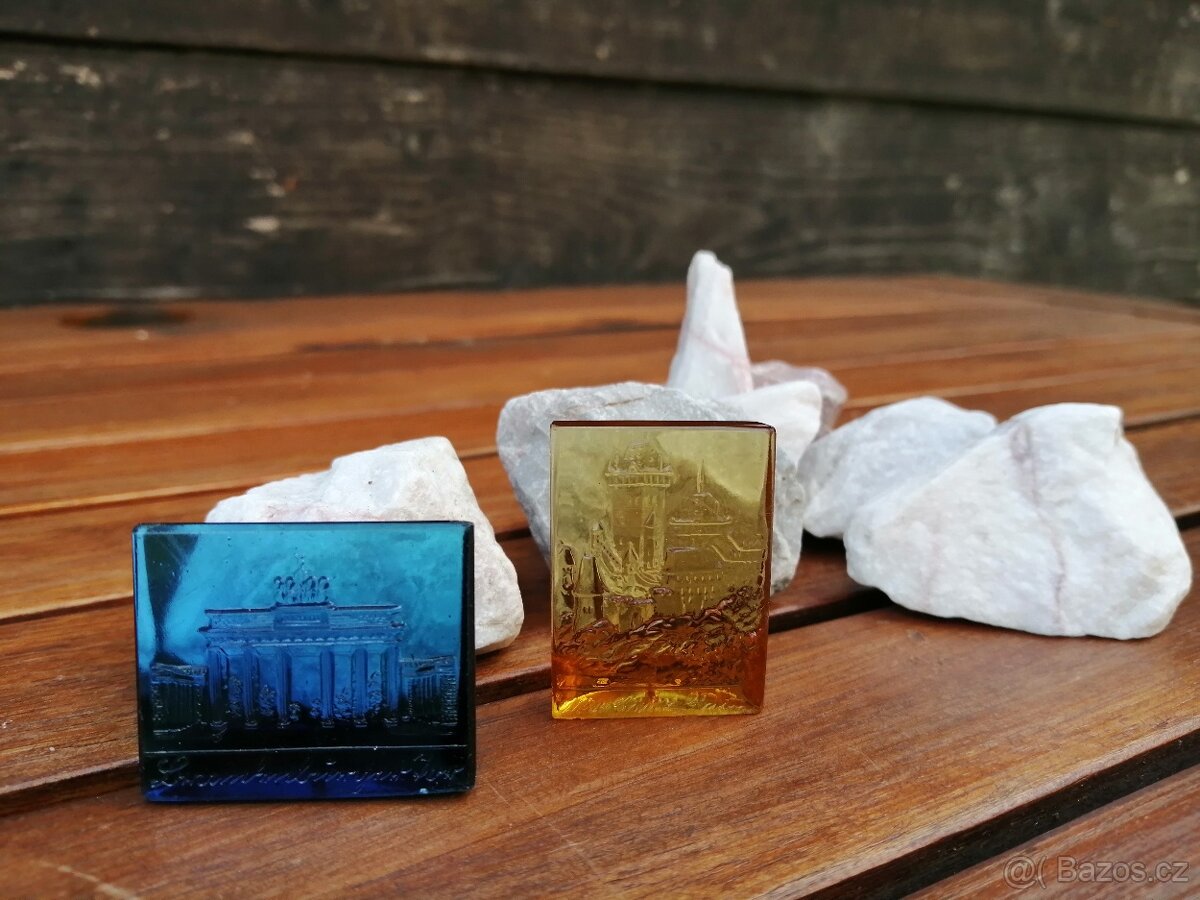 Starožitné skleněné miniaturky - 9