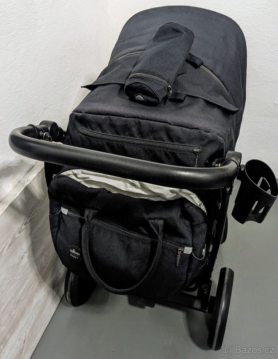 Baby Design Husky 3v1 Winter pack černý - 9