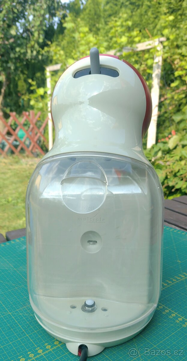 Kapsulový kávovar Krups KP120 šedo-červený - 55% sleva - 9