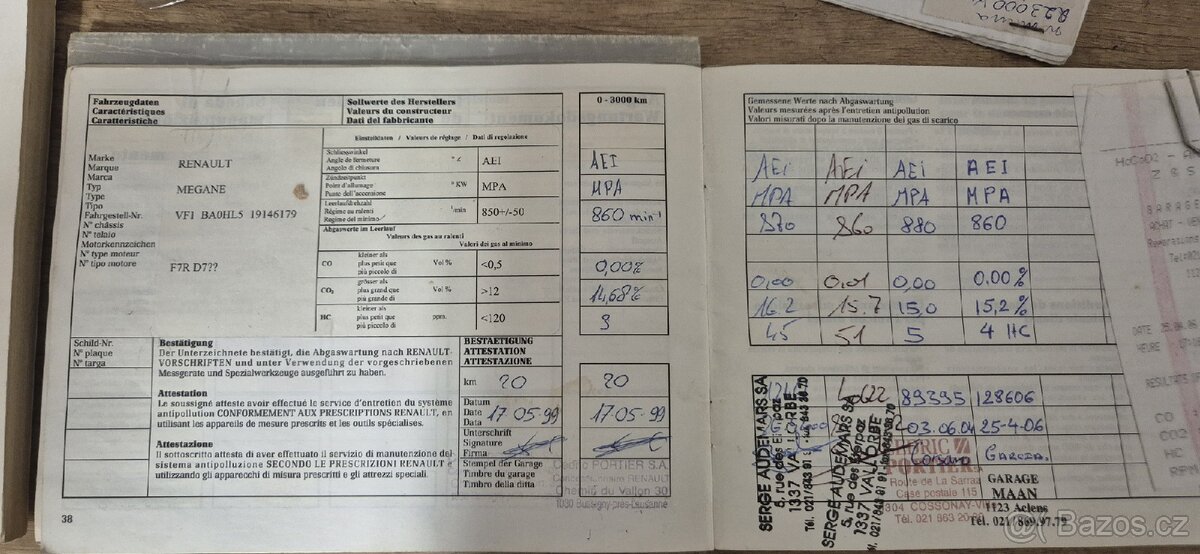 Renault Megane 2.0 16v F7R 2x Hatchback - 9