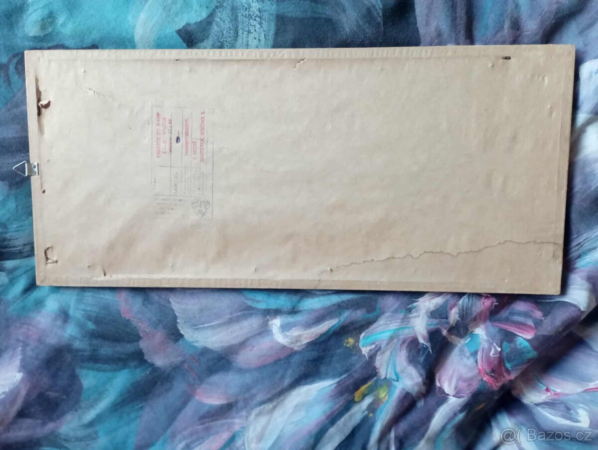 Intarzie - obrazy 70 - tá léta - RETRO - 9