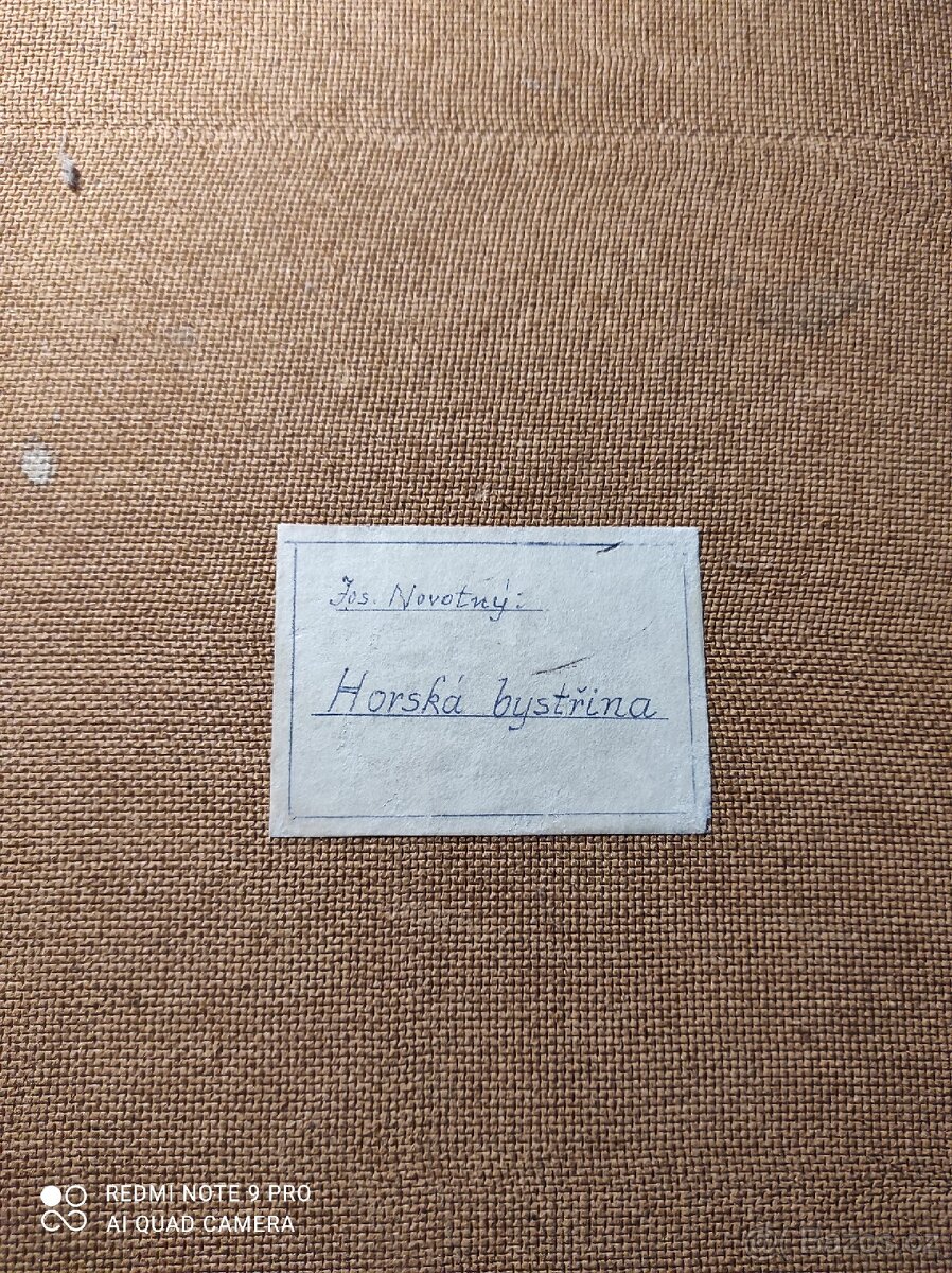 Obraz olej na kartonu - 9