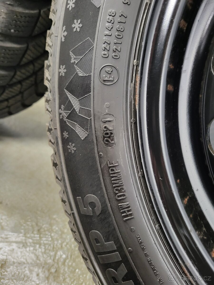 Originál 14" VW UP Mii Citigo 4x100 zimní 7-8mm - 9