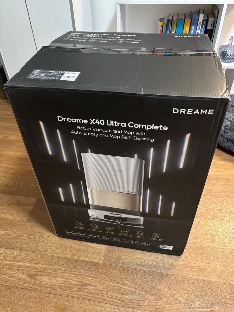 Roboticky vysavac DREAME X40 ultra complete - 9