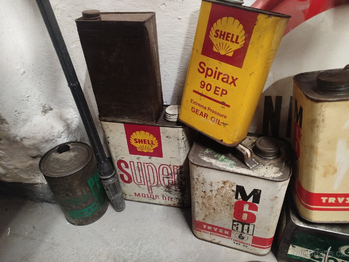 Plechovky od oil - 9