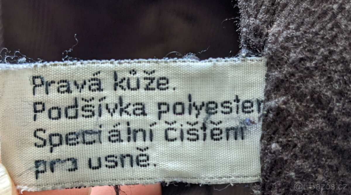 Kožená bunda vel. 56 KARA - 9