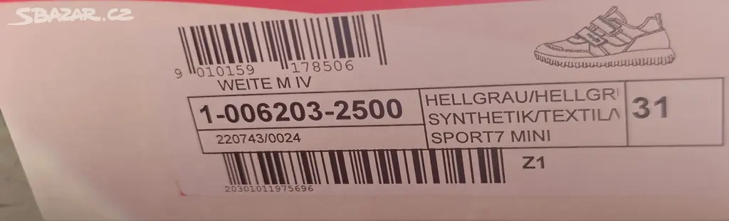 Nové dětské boty Superfit , vel.31 - 9
