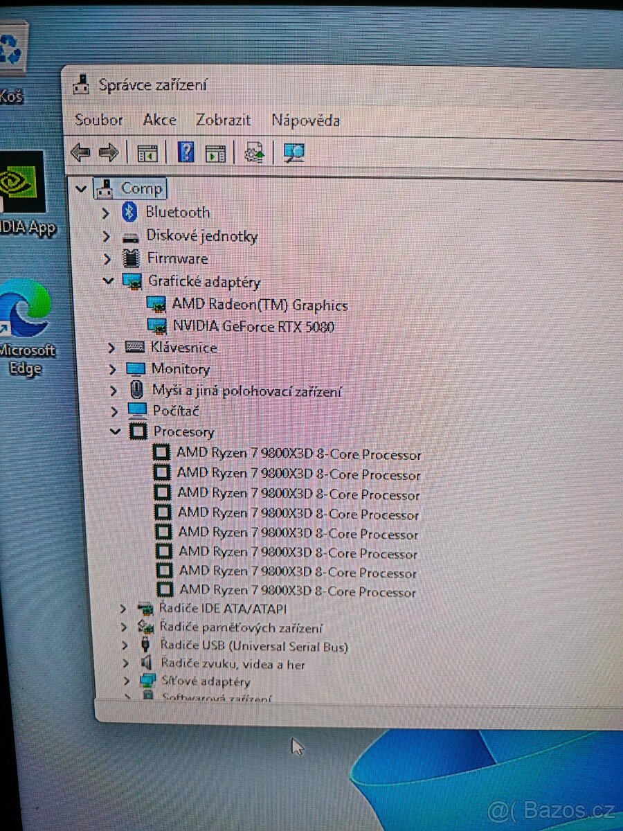 Nový RX9070XT; AMD 7 9800x3D; DDR5 32GB; X870E; SSD 2TB - 9