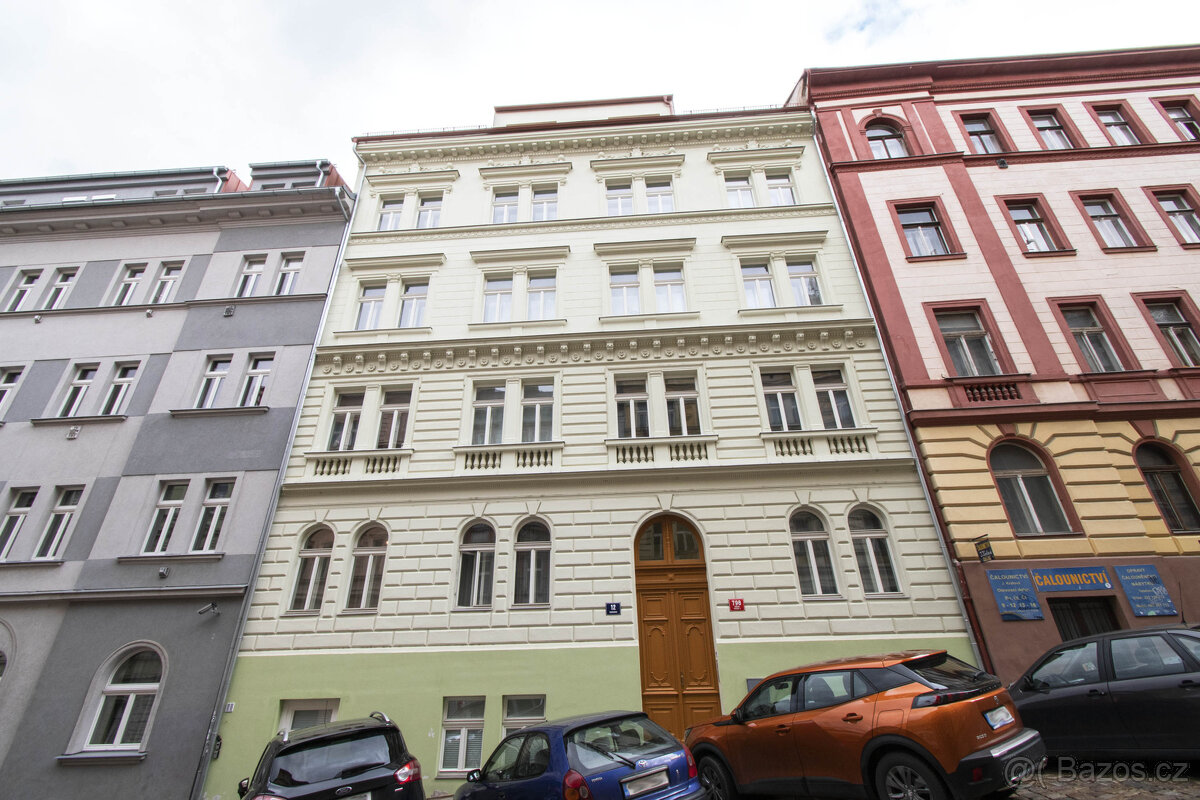 Pronájem bytu 1+kk, Krásova, Praha - Žižkov, 18 200 Kč/měs., - 9