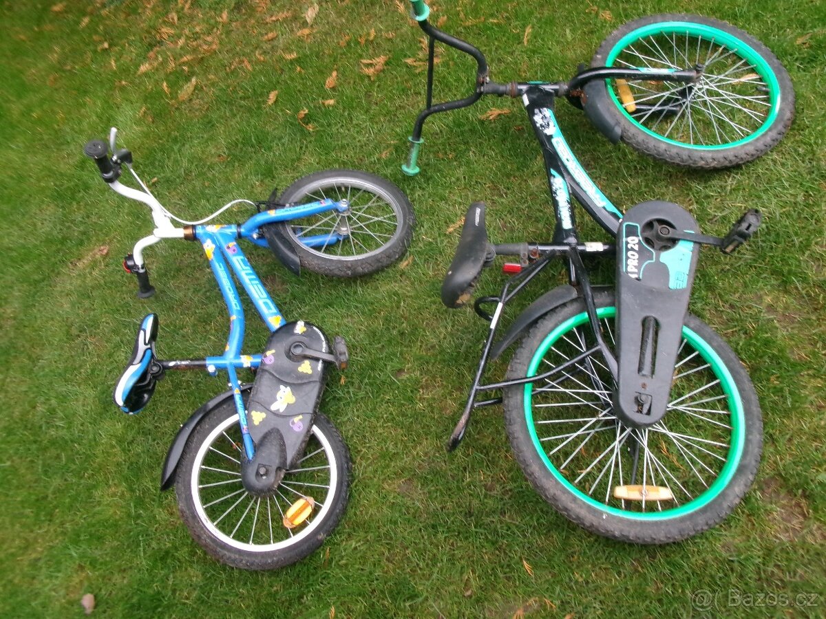 vyprodám jízdní kola z garáže: zn.Favorit a další, dětská, j - 9