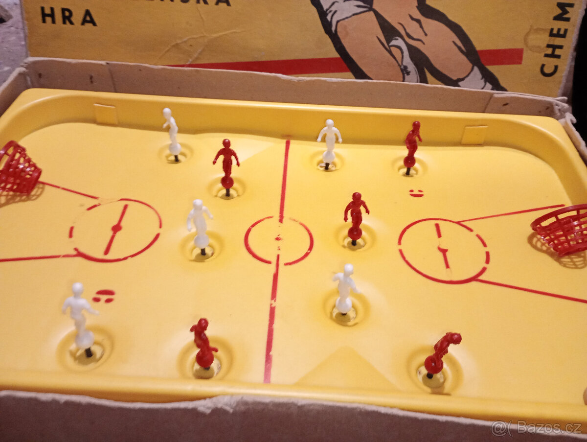 Stolní fotbálek a basket Chemoplast Brno ČSSR - 9