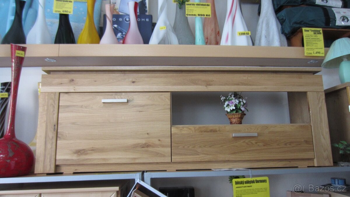 Komoda Lyon - Divoký dub masiv Germany - 9