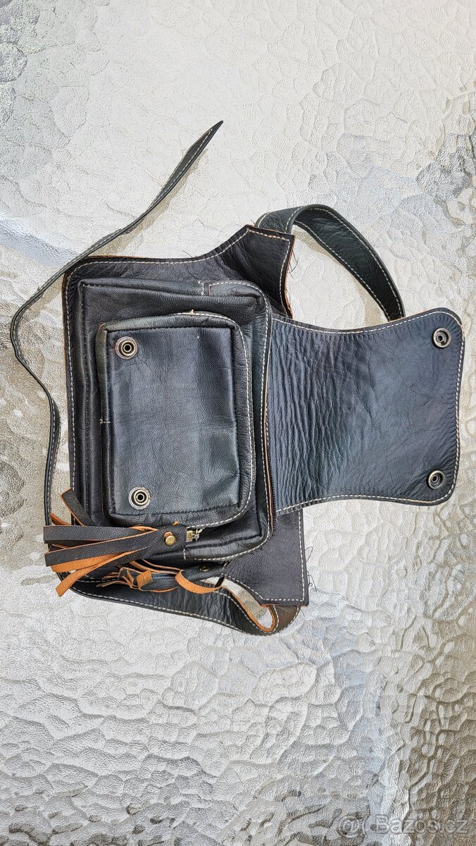 Kožená ledvinka - Chopper - 9