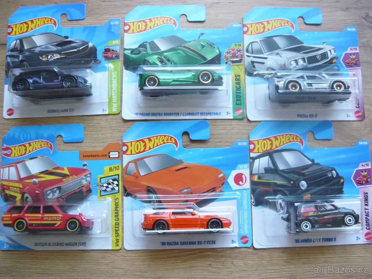 AUTÍČKA HOT WHEELS - 9