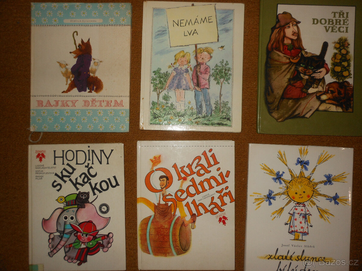 Knihy - pohádky, říkadla, Disney - 9