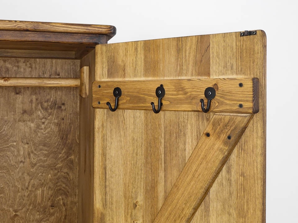 RUSTIKÁLNÍ ŠATNÍ SKŘÍŇ - 9