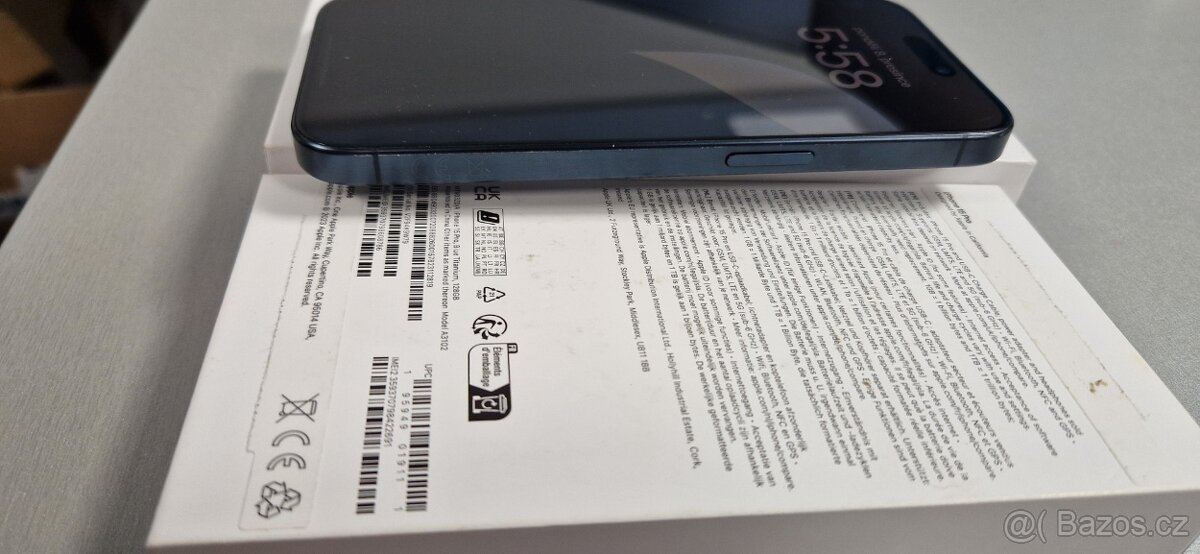 Iphone 15pro 128GB blue - 9