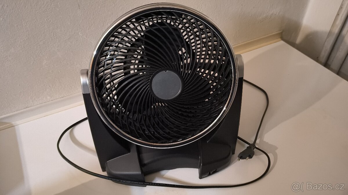 Ventilátor - Větrák černý - 9