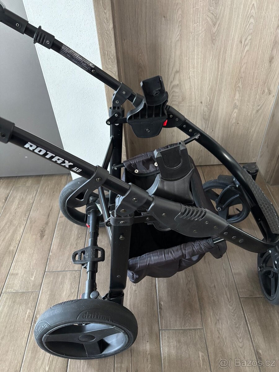 Kočárek- korba,sport,autosedačka - 9