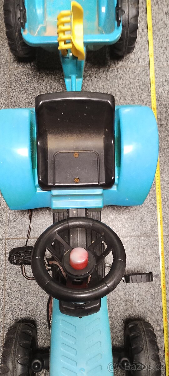 Šlapací traktor dětský velký - 9