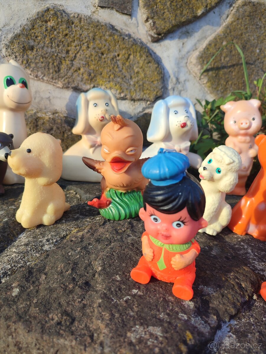 Retro gumové hračky 2. - 9