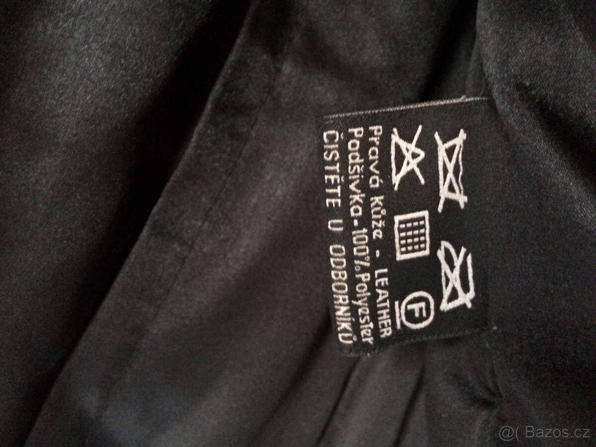 Pánská zimní kožená bunda - 9