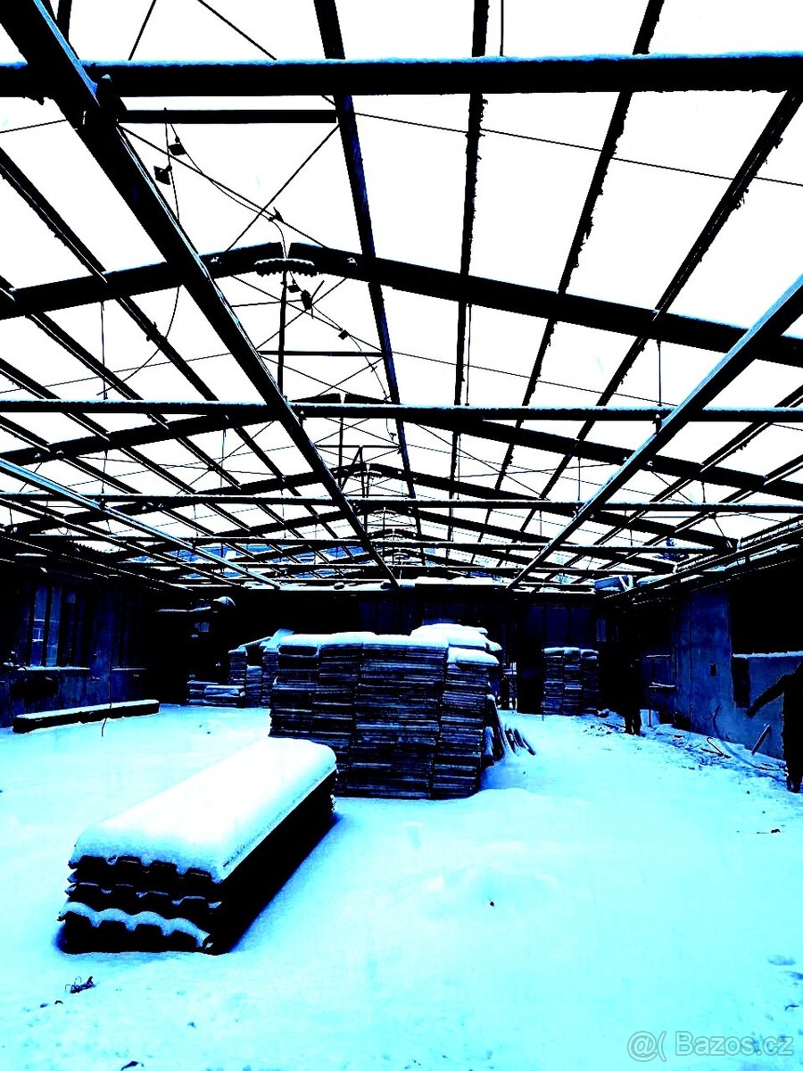 Ocelová hala 2000m² - 9