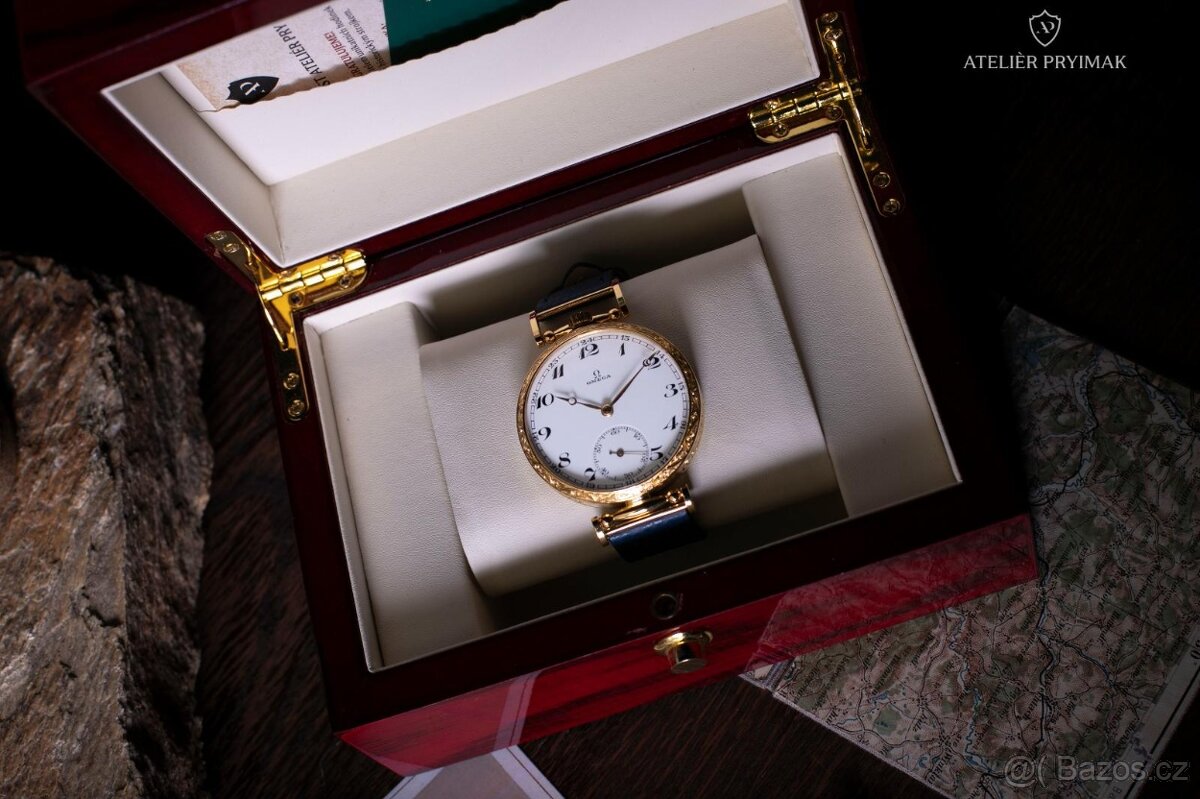 Starožitné švýcarské hodinky OMEGA 1934 - 9