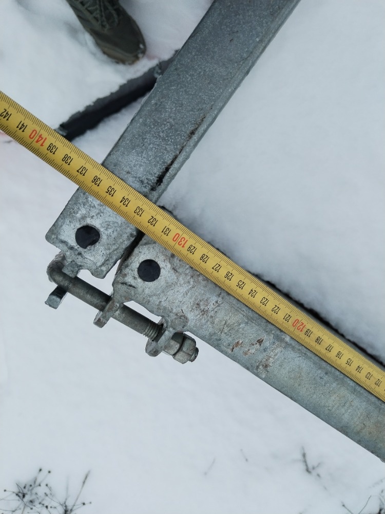 Vlek 2t sklopný na SPZ - 9