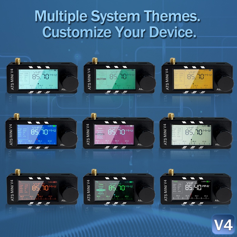 AMNVOLT V4 mini - full band radio - 9