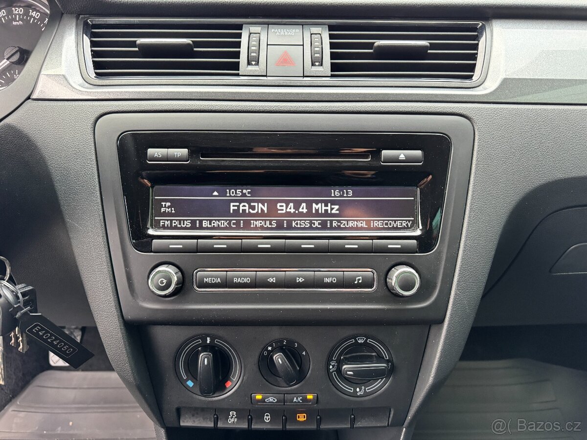 Škoda Rapid 1,2 TSI,63kW,tažné,1.maj.,ČR - 9