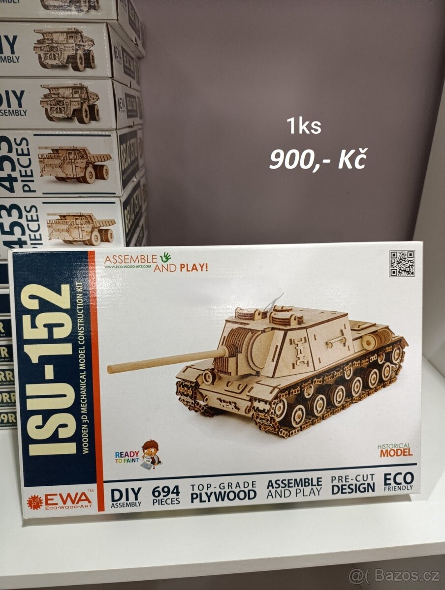 3D Dřevěné Stavebnice & Puzzle. - 9