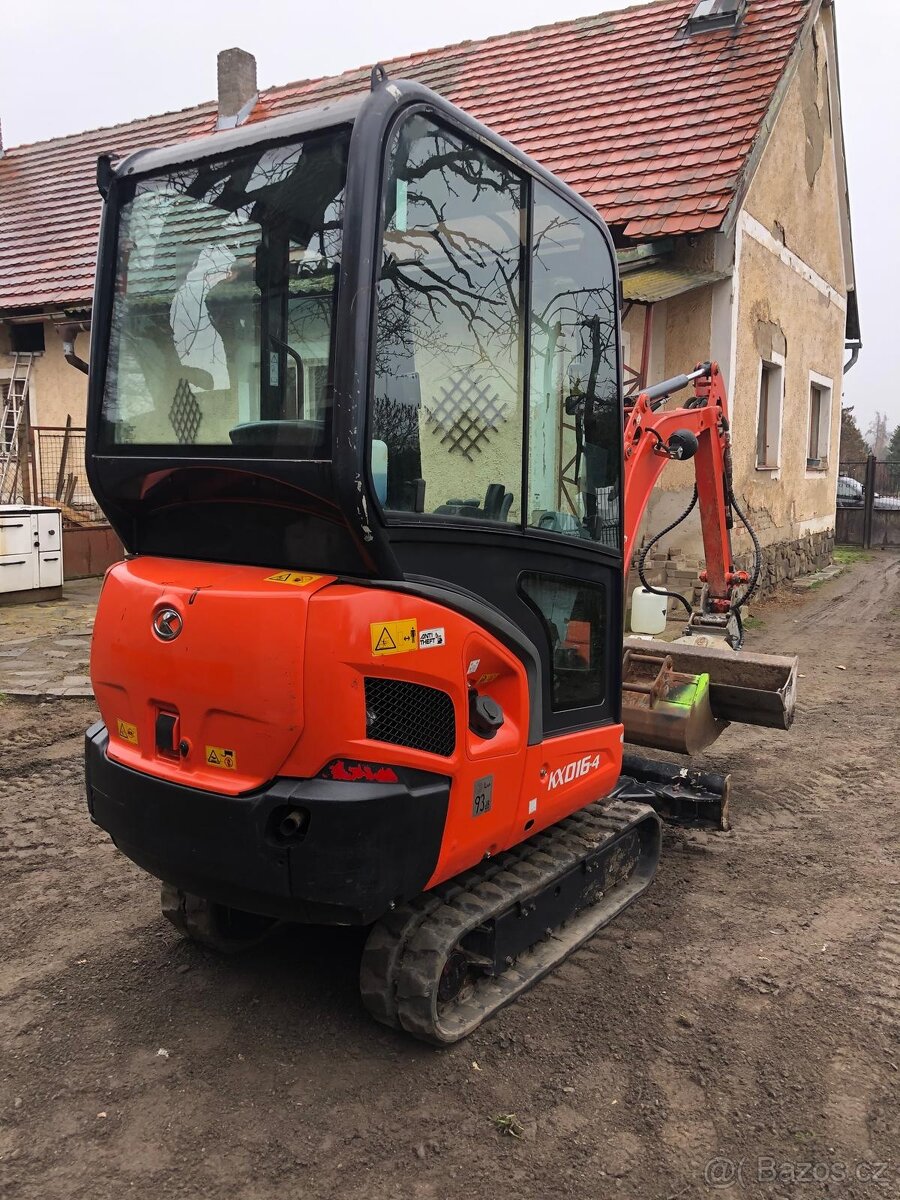 K prodeji mini bagr Kubota KX 016 - 9