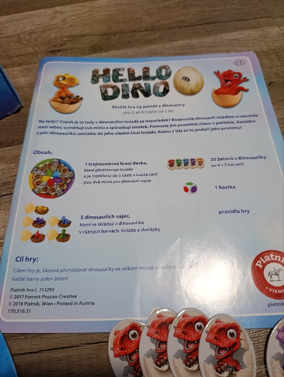 Hra Hello Dino zn Piatnik - 9