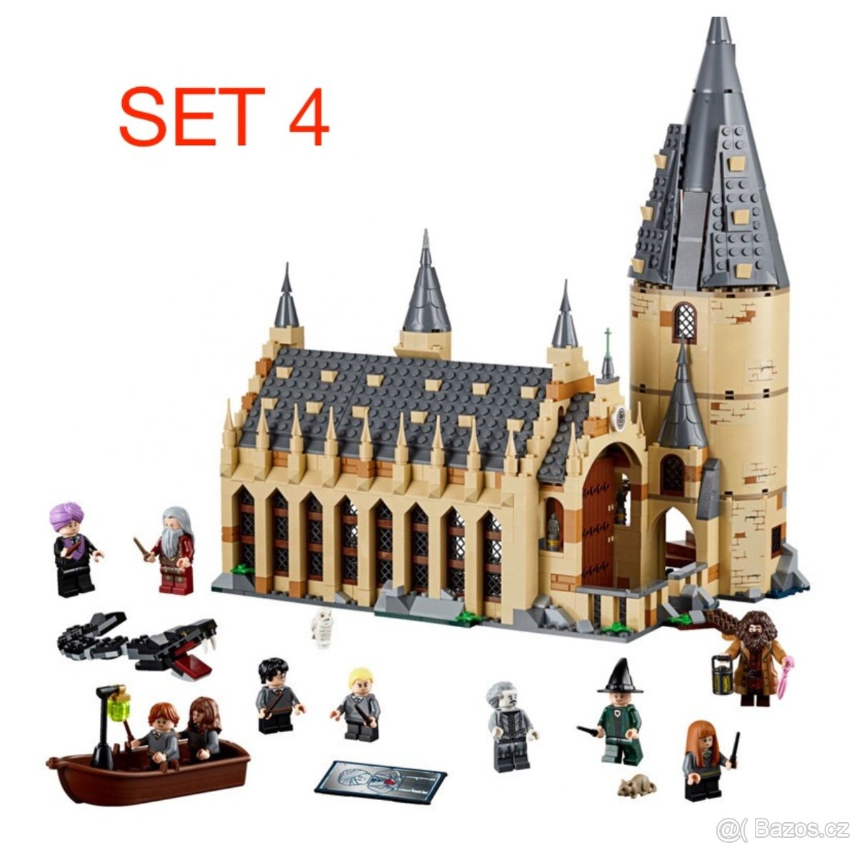 Harry Potter stavebnice 1 + figúrky - typ lego - nové - 9