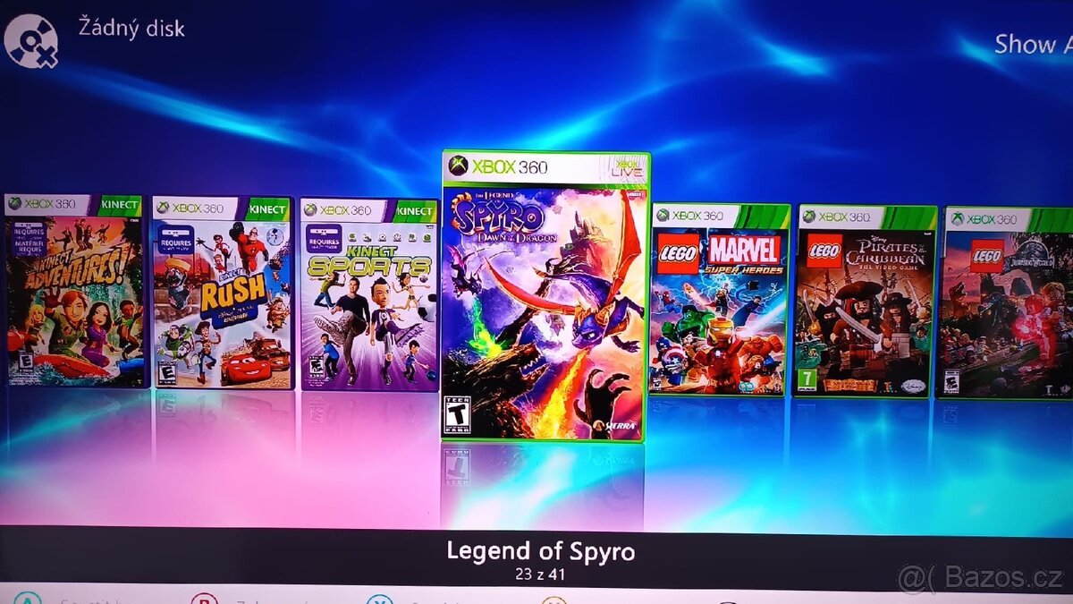 XBOX 360 Slim, 250GB, RGH, spoustu her viz fotky - 9