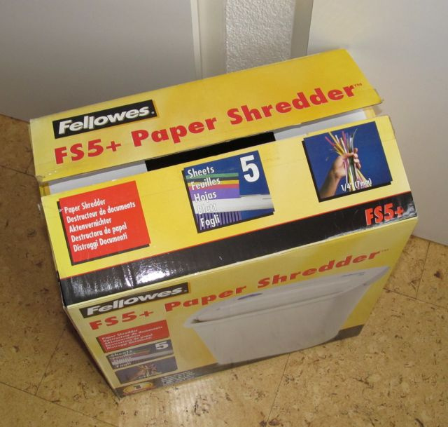 Skartovačka Fellowes FS5 - 9