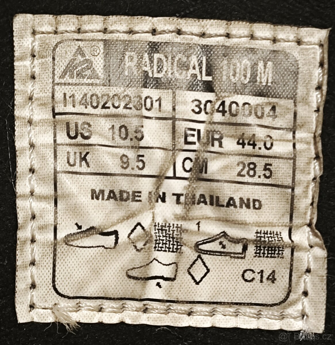 Inline brusle K2 radical 100, vel. Eur 44 - 9