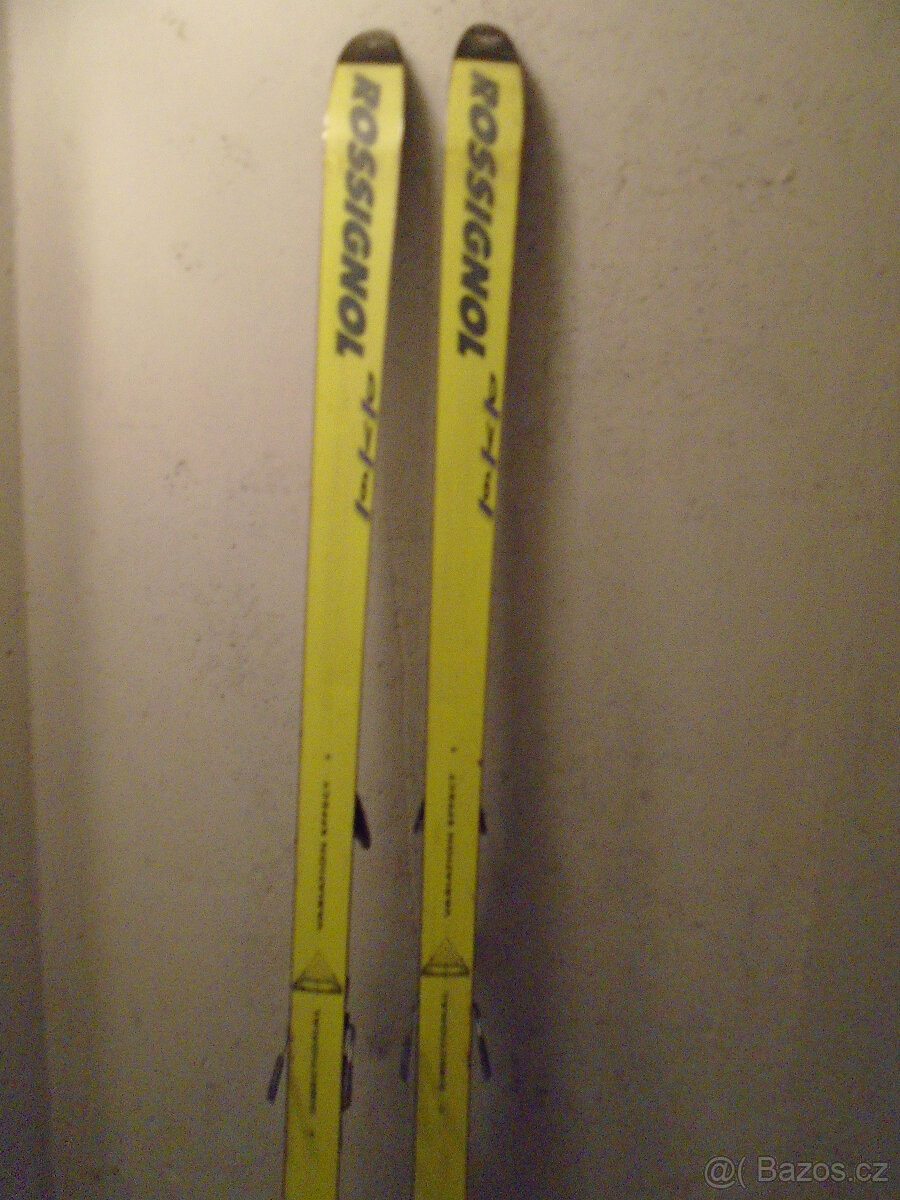 Prodám retro lyžařské boty,lyže - 9