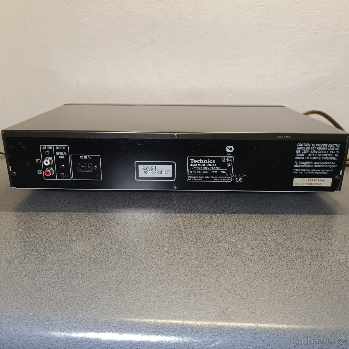 TECHNICS SL-PG490 - 9