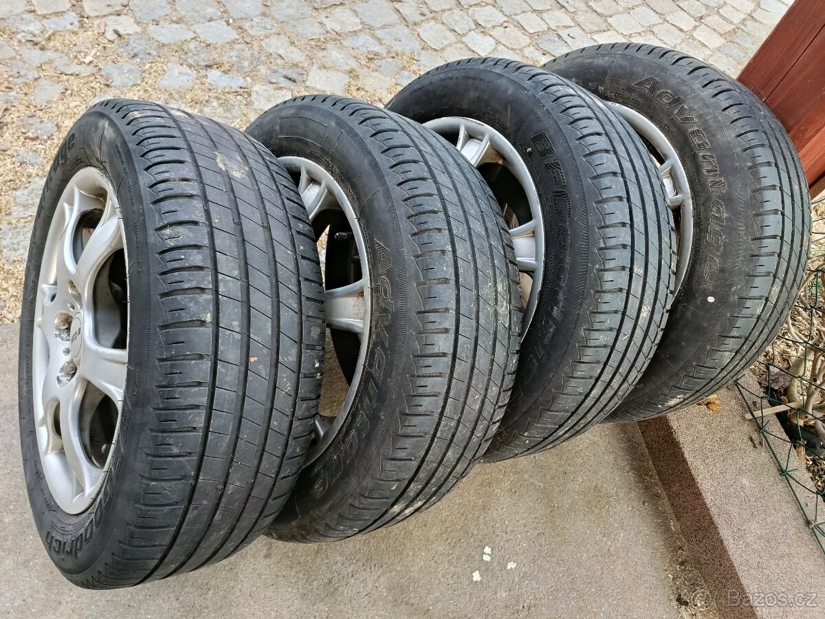 ALU sada s pneu 205/55r16 - 9