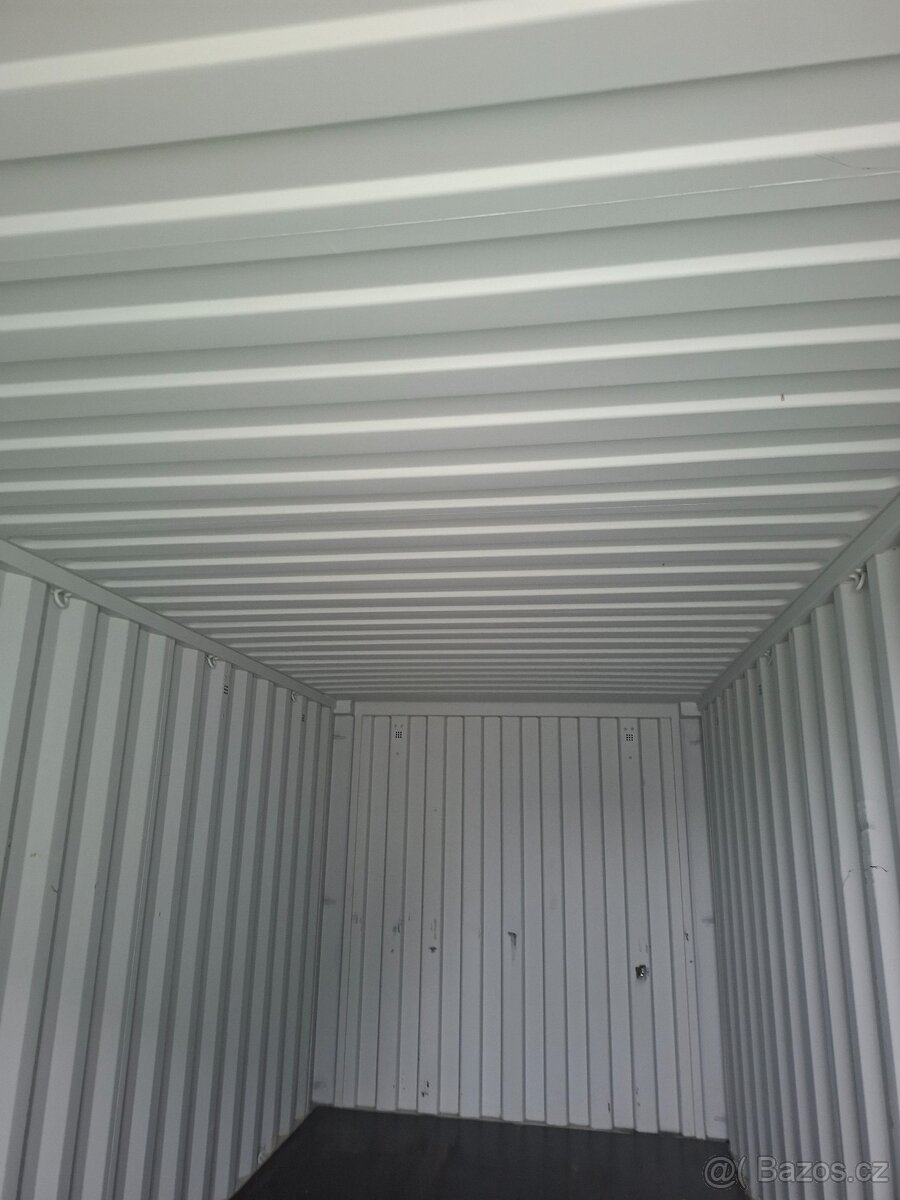 Námořní kontejner 20' – tmavě modrý, EASY OPEN, skvělý stav - 9