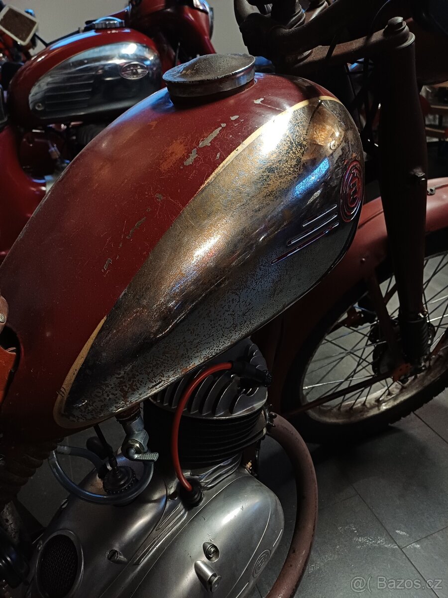 ČZ 125C s TP 1953 - 9