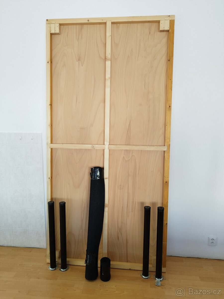 Deska vláčky mašinky 250cm x 125cm + nohy - 9