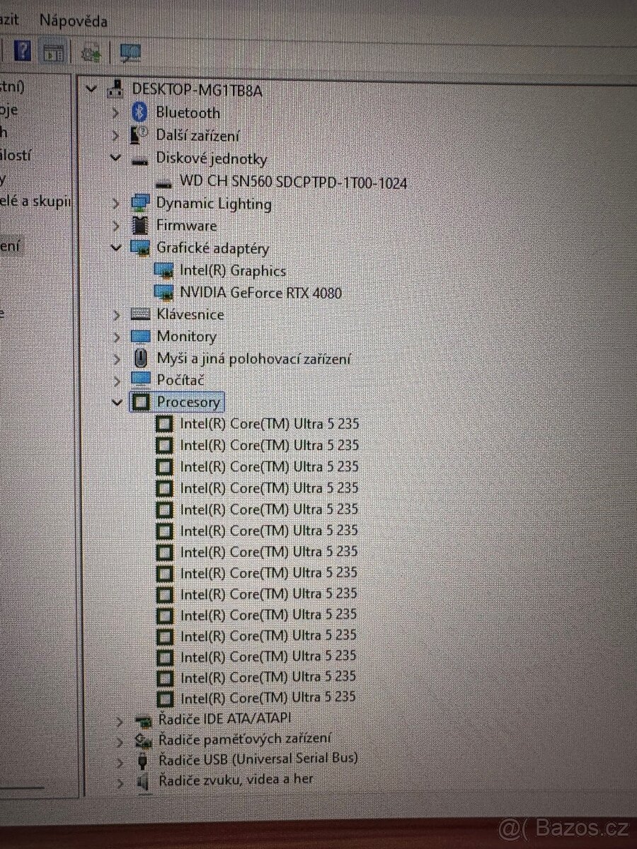 Herní PC RTX 4080 intel Ultra 235 32gb ddr5 - 9