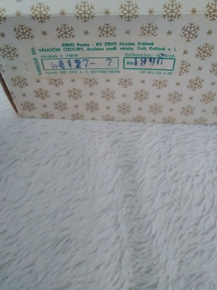 Vánoční ozdoby, retro - 9