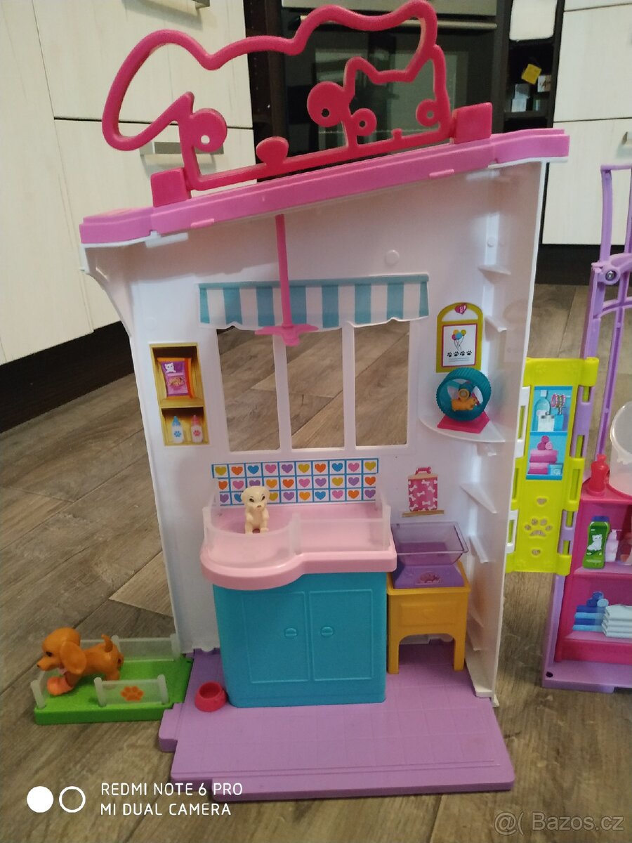 Barbie zvířecí salón/veterina - 9