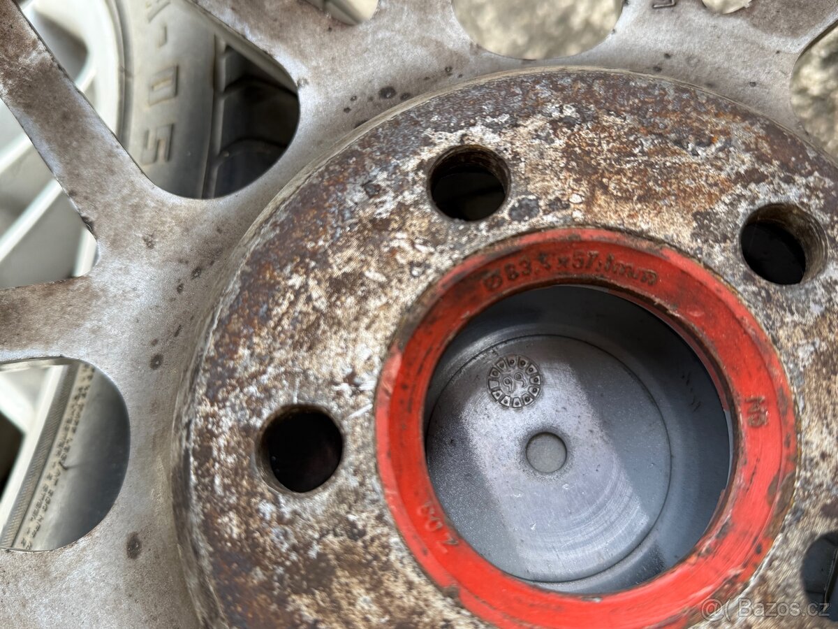 Alu kola Dezent 5x100 R17 s pneu 225/45 R17 – sada - 9