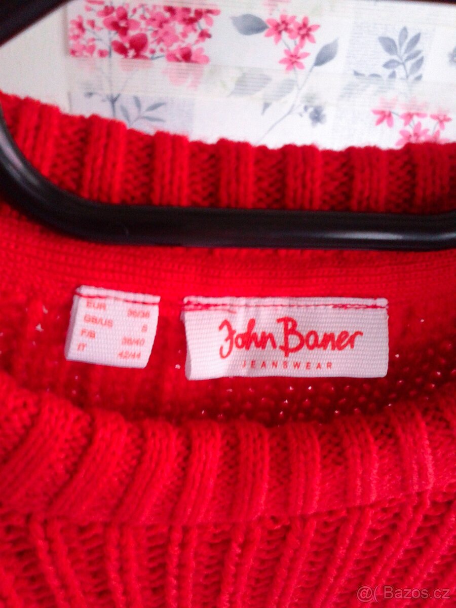 Delší zimní svetr 38/40 - 9